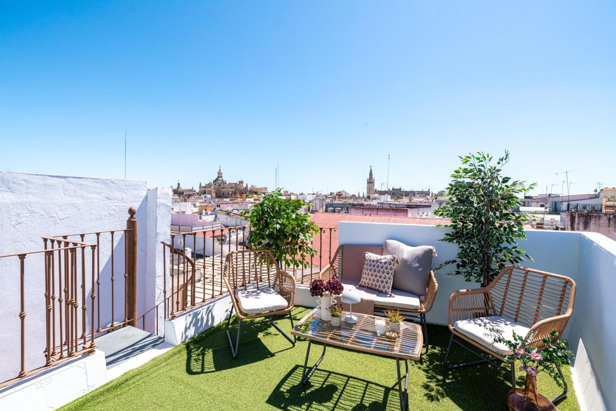 סביליה Apartamento En Calle Sierpes מראה חיצוני תמונה