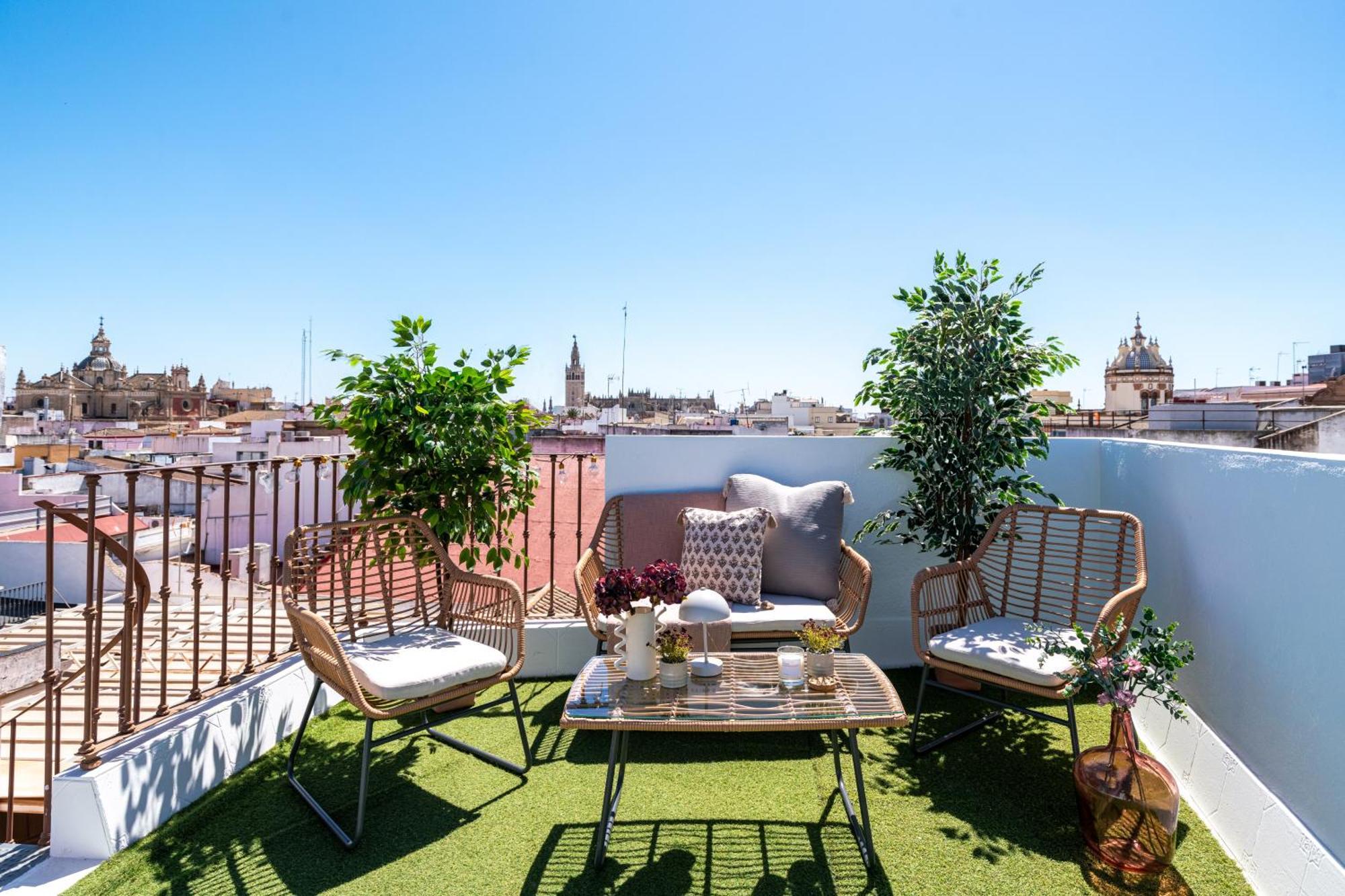 סביליה Apartamento En Calle Sierpes מראה חיצוני תמונה