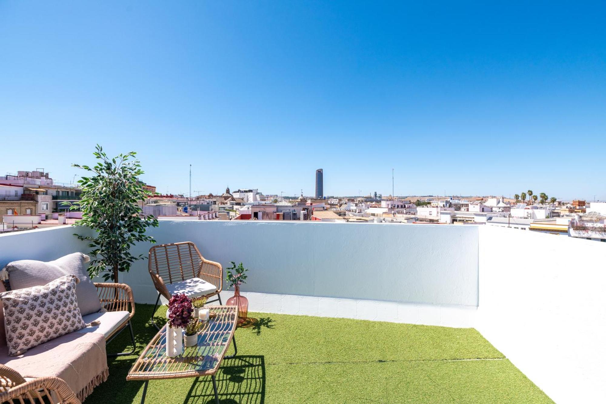 סביליה Apartamento En Calle Sierpes מראה חיצוני תמונה